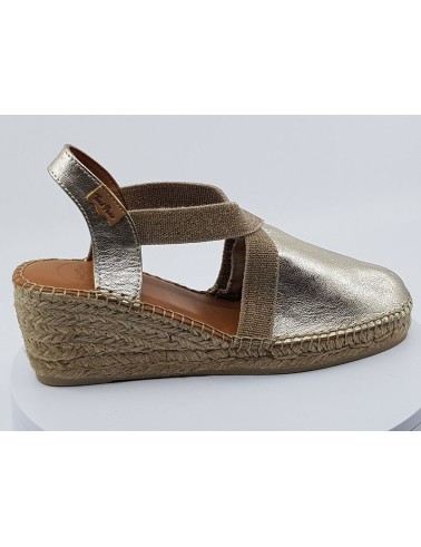 Espadrilles compensées Tossa Platine - Toni Pons - 70 euros