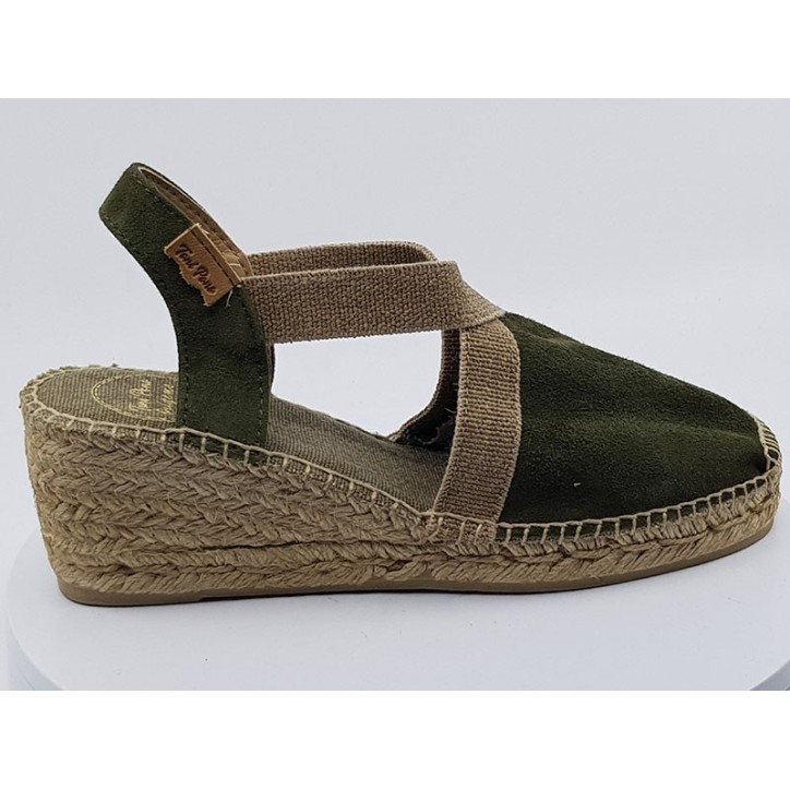 Espadrilles Tona kaki - Toni Pons - 65 euros
