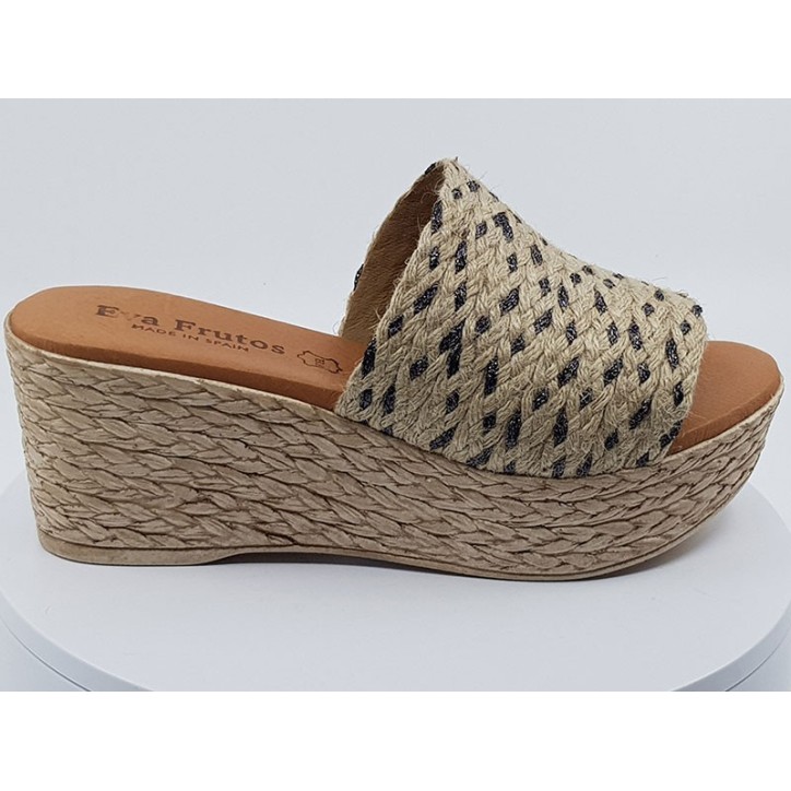 Mules 1682 Beige/Marine