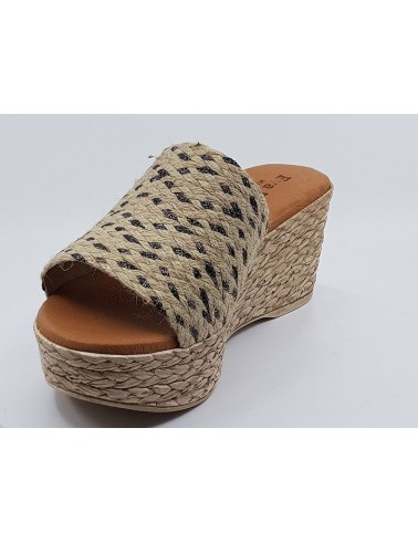Mules 1682 Beige/Marine