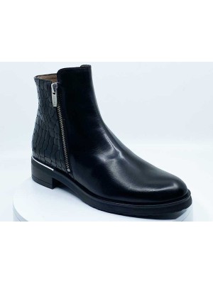 Boots VC5450 Noir cuir-python