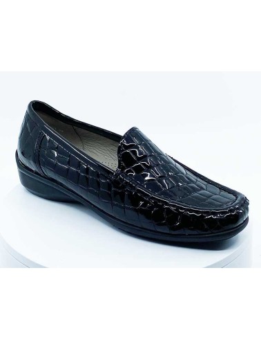 MOCASSINS VERNIS NOIR POUR FEMMES I ARA