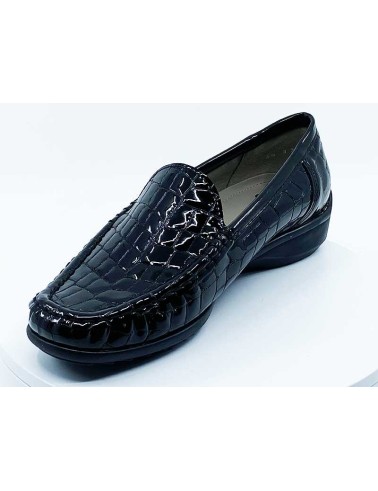 MOCASSINS VERNIS NOIR POUR FEMMES I ARA