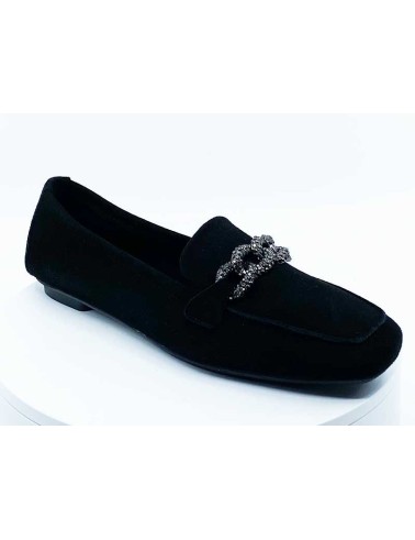 MOCASSINS FEMMES NOIRS I REQIN'S I FRANCEL CHAUSSURES
