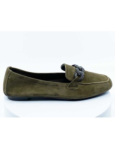 mocassin femme vison reqins