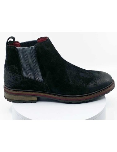 Boots home cuir Noir - Fluchos