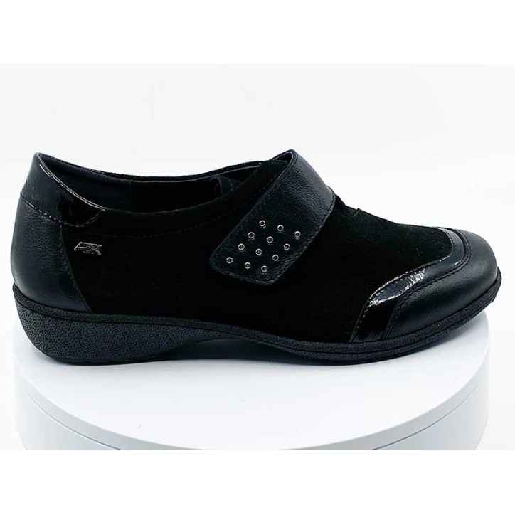 Derbies artika noir velours