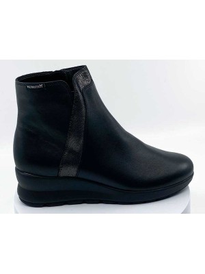 boots noir pour femme mephisto