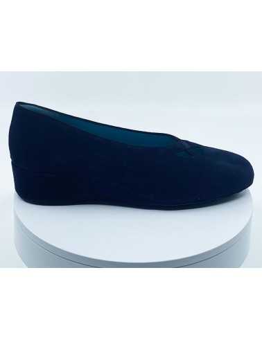 Ballerines compensées marine - Thierry Rabotin