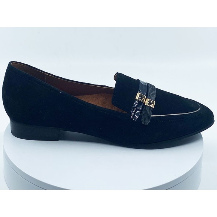 Mocassins zaya noir de MAMZELLES