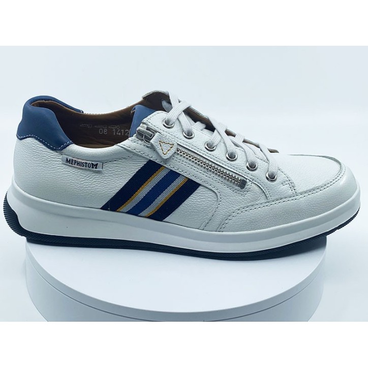 senakers blanc homme Mephisto
