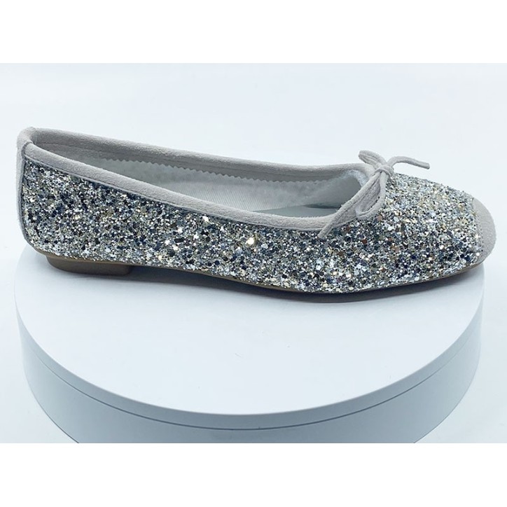 ballerines reqins glitter