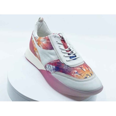 Sneakers 102418 Blanc/Rose