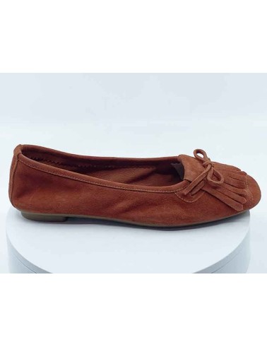 Ballerines Hindi brique de la marque reqins