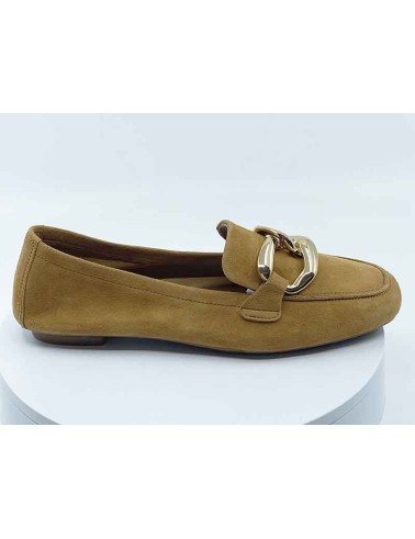 Mocassins femmes Camel de la marque Requins