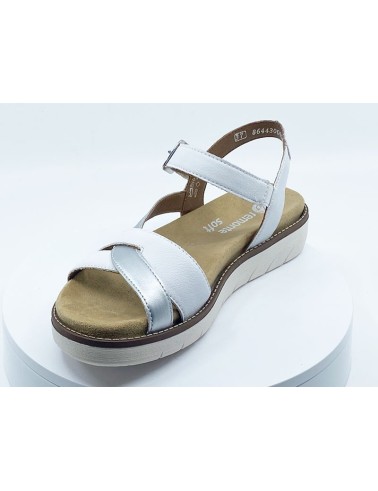 Sandales blanches au meilleur  prix I FRANCEL CHAUSSURES