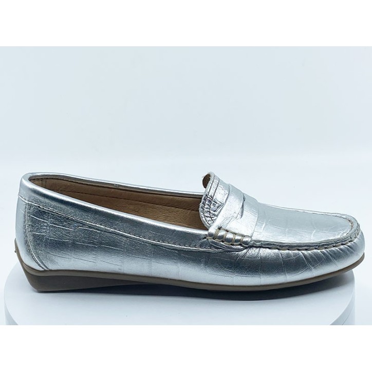 Mocassins argent I nouvelle collection COCO & ABRICOT
