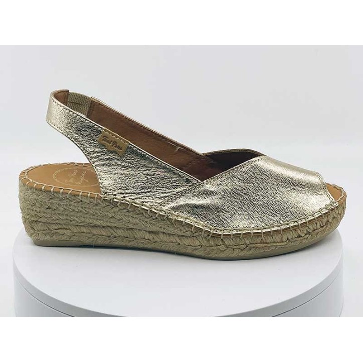 Espadrilles Bernia Platine Cuir - Toni Pons 75 euros