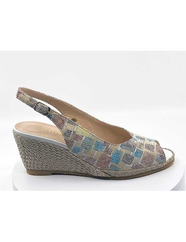 Sandales compensées - multicolore - vitulli