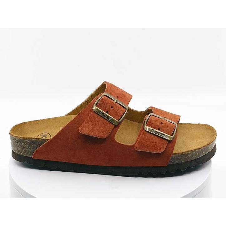 Mules Josephine Corail Nubuck au meilleur prix