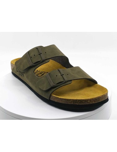 Mules pour hommes - Porvel kaki - Marque Kdaques