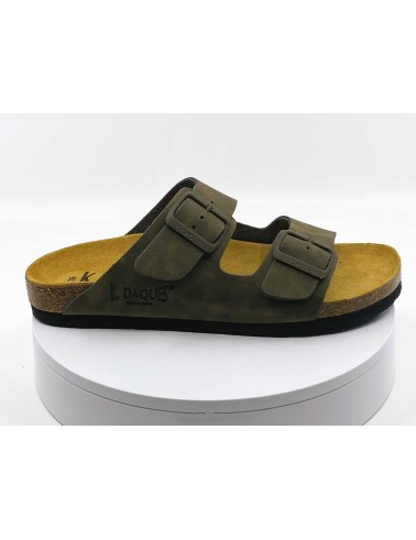 Mules pour hommes - Porvel kaki - Marque Kdaques