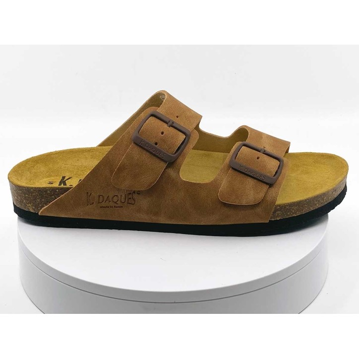 Mules pour hommes - Porvel Cognac - Marque Kdaques