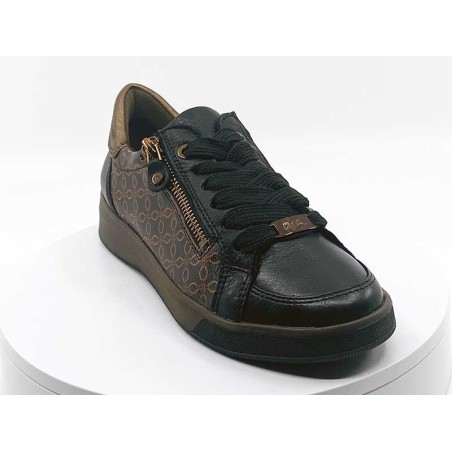 Sneakers 34432 Noir/Bronze