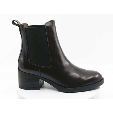 boots marron cuir - wonders