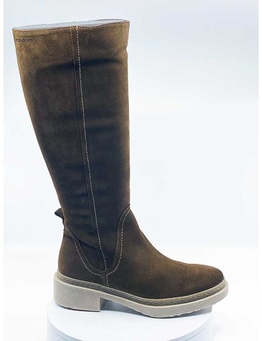 Bottes B9202 Café Daim  - Wonders- Chez francel chaussures à Bordeaux centre