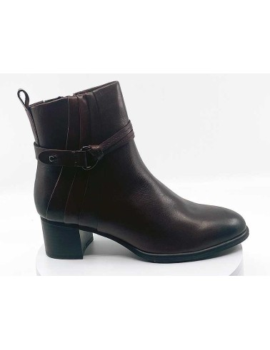 Bottines  Bordeaux cuir - Marco tozzi