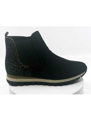 Boots 96451 noir velours - Gabor