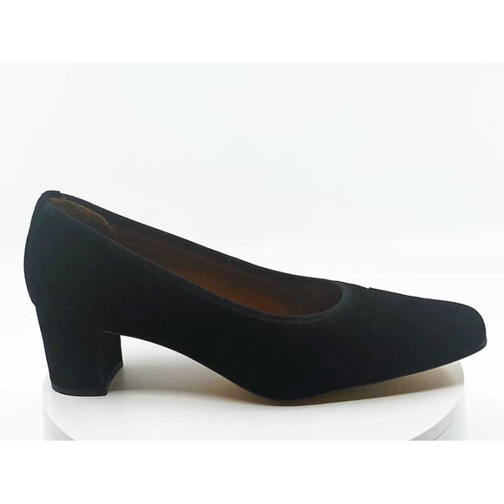 Escarpins 822 Noir Nubuck - Ligne O