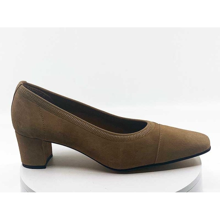 Escarpins 822 Beige Nubuck - Ligne O