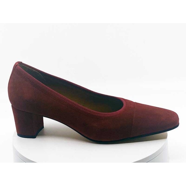 Escarpins Bordeaux Nubuck - Ligne O