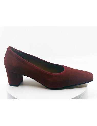 Escarpins Bordeaux Nubuck - Ligne O