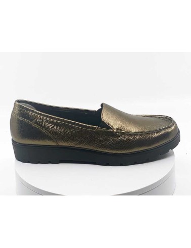 Mocassins femme Bronze Cuir - ARA