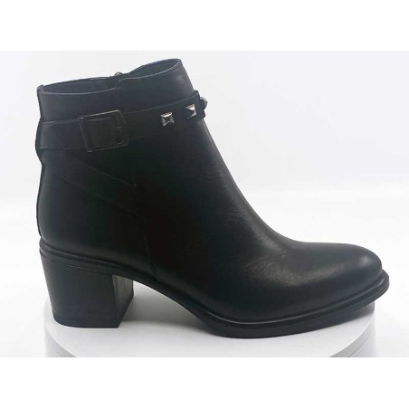 Boots femme Noir Cuir - Dorking