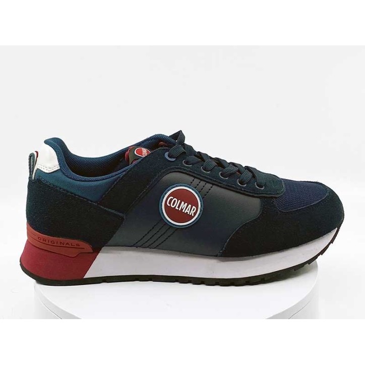 Sneakers homme Travis Bleu Bordeaux - Colmar