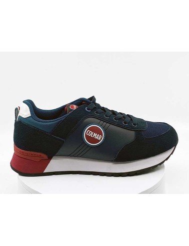 Sneakers homme Travis Bleu Bordeaux - Colmar