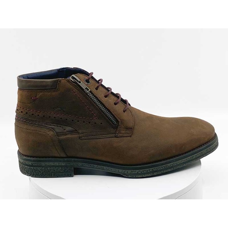 Boots hommes Marron Nubuck - Fluchos