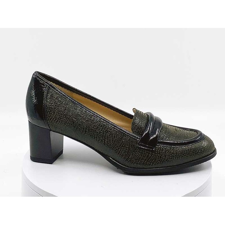 Derbies 51330 Noir/kaki - Brunate