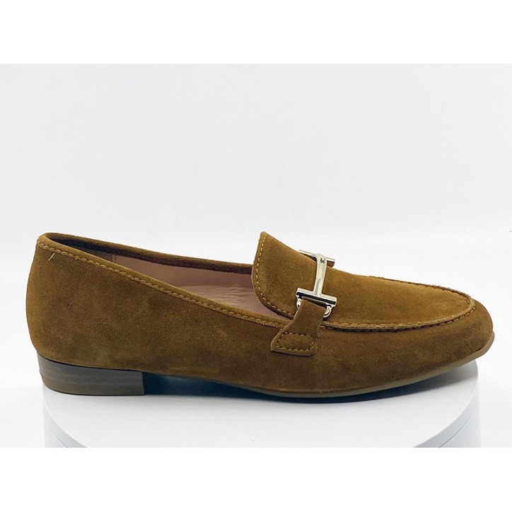 Mocassins femmes  cognac