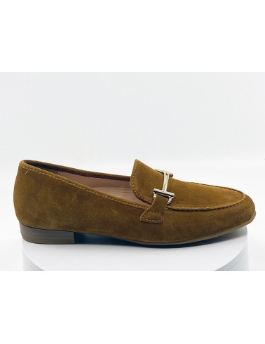 Mocassins femmes  cognac