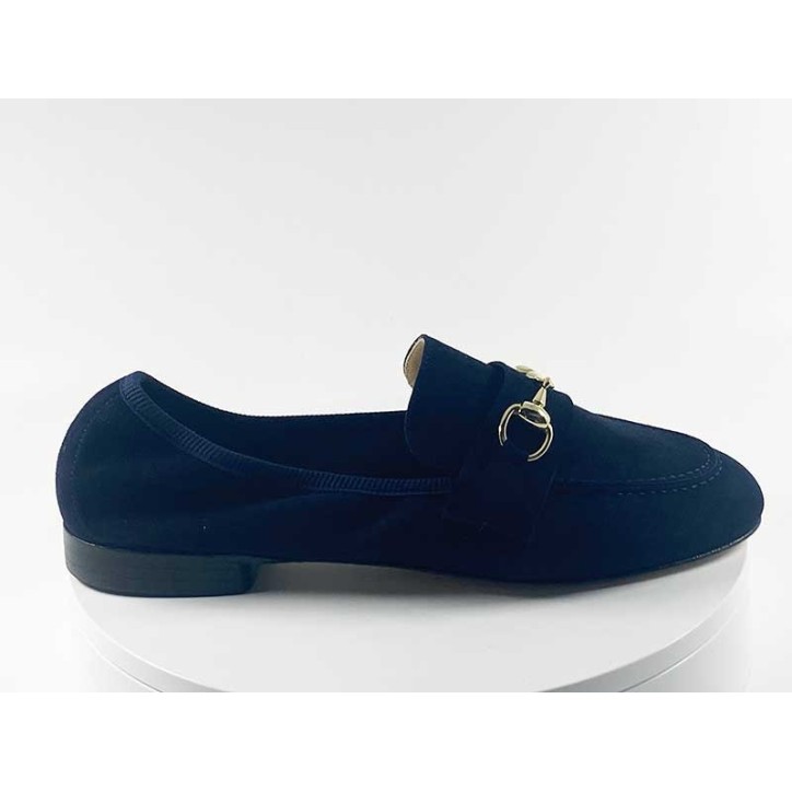 Mocassins femme Marine Nubuck