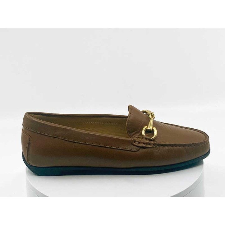 Mocassins en cuir pour femme