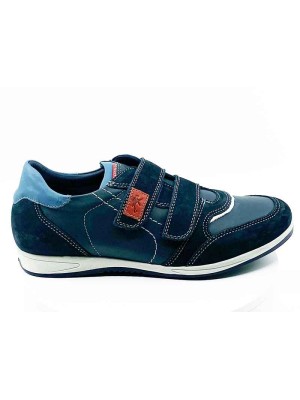 Sneakers marine pour homme