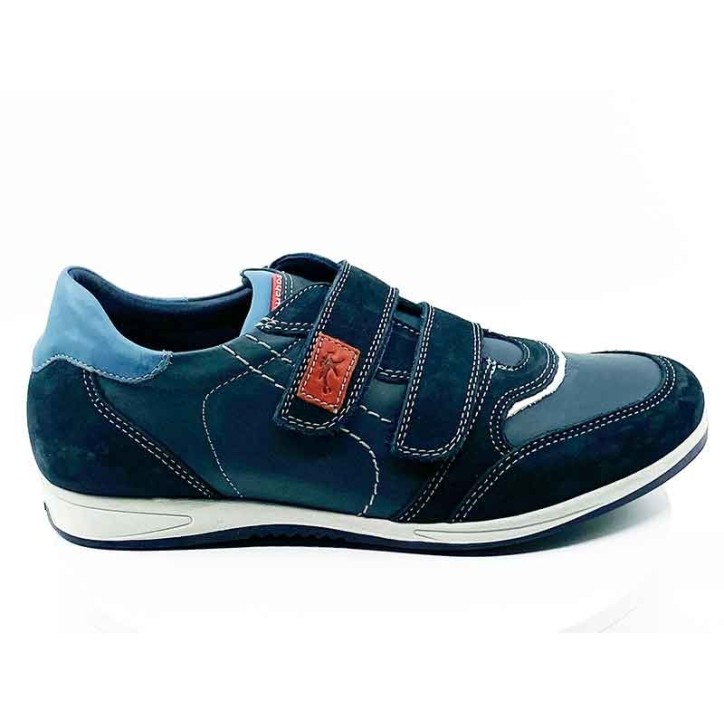 Sneakers marine pour homme