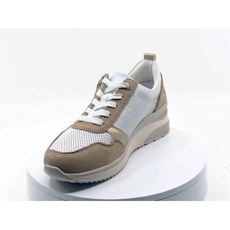 Sneakers d2409 Blanc Beige