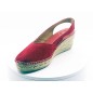 Sandales Betty Rouge